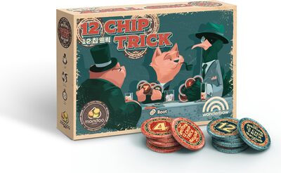 Alle Details zum Brettspiel 12 Chip Trick und ähnlichen Spielen