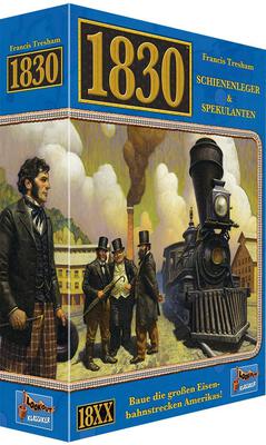 Alle Details zum Brettspiel 1830: Schienenleger & Spekulanten und ähnlichen Spielen