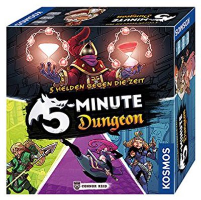 Alle Details zum Brettspiel 5-Minute Dungeon und ähnlichen Spielen