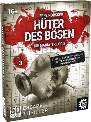 Alle Details zum Brettspiel 50 Clues: Hüter des Bösen (3. Teil Maria-Trilogie) und ähnlichen Spielen