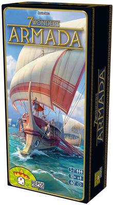 Alle Details zum Brettspiel 7 Wonders: Armada (4. Erweiterung) und ähnlichen Spielen