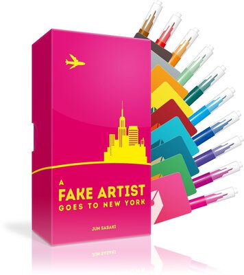 Alle Details zum Brettspiel A Fake Artist Goes to New York und ähnlichen Spielen