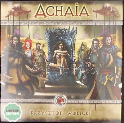 Alle Details zum Brettspiel Achaia und ähnlichen Spielen