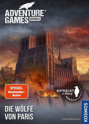 Alle Details zum Brettspiel Adventure Games: Books – Die Wölfe von Paris und ähnlichen Spielen