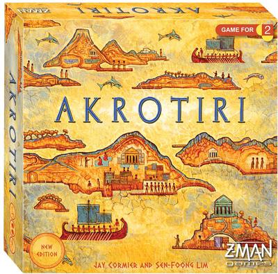 Alle Details zum Brettspiel Akrotiri und ähnlichen Spielen