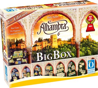 Alle Details zum Brettspiel Alhambra: Big Box (2. Edition) und ähnlichen Spielen