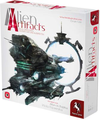Alle Details zum Brettspiel Alien Artifacts - Um zu überleben müssen wir uns ausbreiten und ähnlichen Spielen