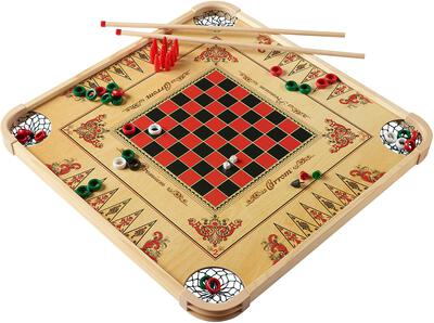 Alle Details zum Brettspiel American Carrom und ähnlichen Spielen