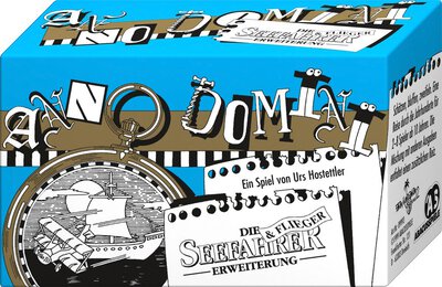 Alle Details zum Brettspiel Anno Domini: Seefahrer & Flieger und ähnlichen Spielen