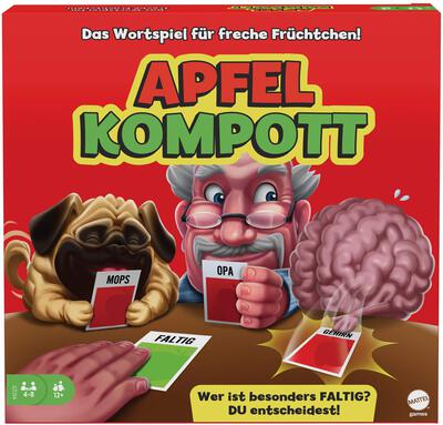 Alle Details zum Brettspiel Apfelkompott / Äpfel zu Äpfeln und ähnlichen Spielen