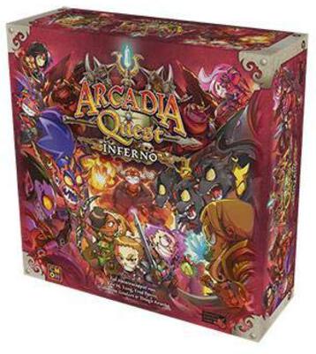 Alle Details zum Brettspiel Arcadia Quest: Inferno und ähnlichen Spielen