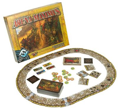 Alle Details zum Brettspiel Arena Maximus und ähnlichen Spielen