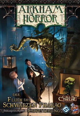 Alle Details zum Brettspiel Arkham Horror: Der Fluch des Schwarzen Pharao (Erweiterung) und ähnlichen Spielen