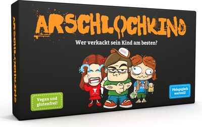 Alle Details zum Brettspiel Arschlochkind und ähnlichen Spielen