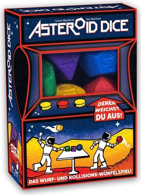 Alle Details zum Brettspiel Asteroid Dice und ähnlichen Spielen