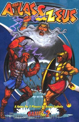 Alle Details zum Brettspiel Atlas & Zeus und ähnlichen Spielen