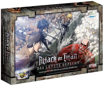 Alle Details zum Brettspiel Attack on Titan: Das letzte Gefecht und ähnlichen Spielen
