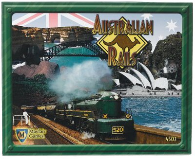 Alle Details zum Brettspiel Australian Rails und ähnlichen Spielen