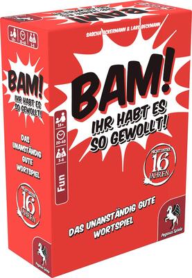 Alle Details zum Brettspiel BAM! Ihr habt es so gewollt! und ähnlichen Spielen