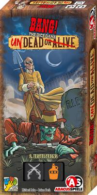 Alle Details zum Brettspiel BANG! The Dice Game: Undead or Alive (Erweiterung) und ähnlichen Spielen