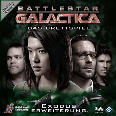 Alle Details zum Brettspiel Battlestar Galactica: Exodus (2. Erweiterung) und ähnlichen Spielen