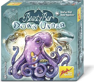 Alle Details zum Brettspiel Beasty Bar: Down Under und ähnlichen Spielen