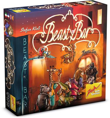 Alle Details zum Brettspiel Beasty Bar und ähnlichen Spielen