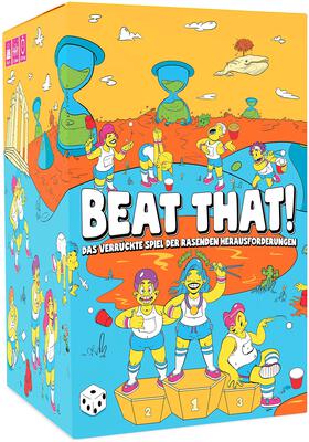 Alle Details zum Brettspiel Beat That! Das verrückte Spiel der rasenden Herausforderungen und ähnlichen Spielen
