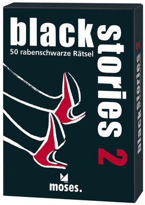 Alle Details zum Brettspiel Black Stories 2 und ähnlichen Spielen
