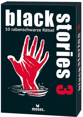 Alle Details zum Brettspiel Black Stories 3 und ähnlichen Spielen