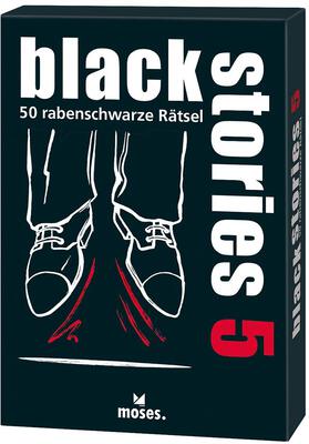 Alle Details zum Brettspiel Black Stories 5 und ähnlichen Spielen