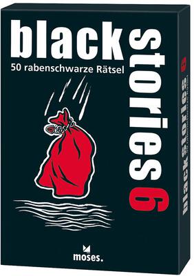 Alle Details zum Brettspiel Black Stories 6 und ähnlichen Spielen