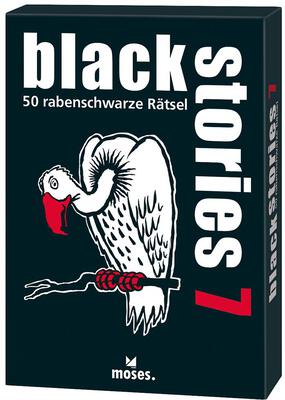 Alle Details zum Brettspiel Black Stories 7 und ähnlichen Spielen