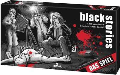Alle Details zum Brettspiel Black Stories: Das Spiel (2022er Version) und ähnlichen Spielen