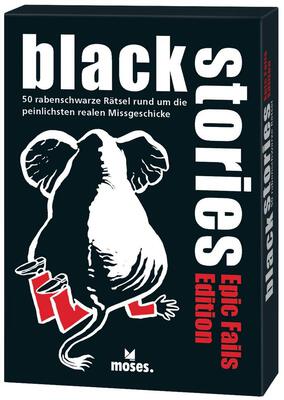 Alle Details zum Brettspiel Black Stories: Epic Fails Edition und ähnlichen Spielen