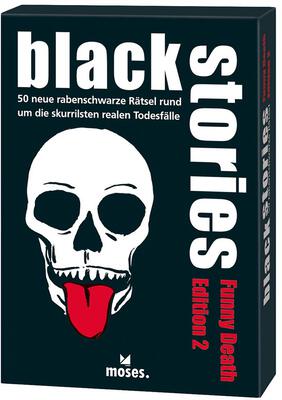 Alle Details zum Brettspiel Black Stories: Funny Death Edition 2 und ähnlichen Spielen