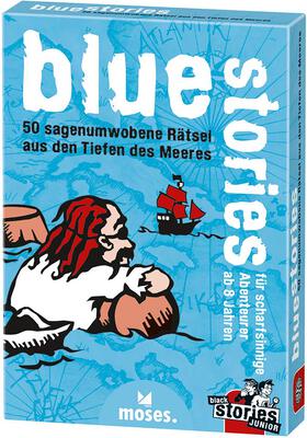 Alle Details zum Brettspiel Black Stories Junior: Blue Stories und ähnlichen Spielen