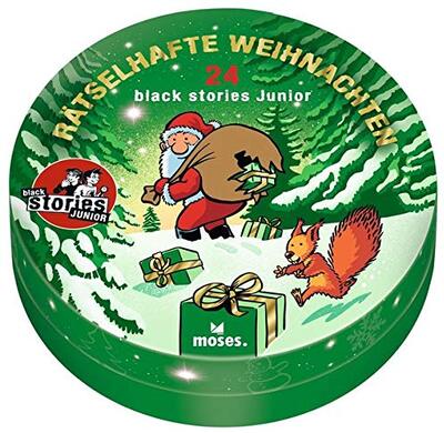 Alle Details zum Brettspiel Black Stories Junior: Rätselhafte Weihnachten und ähnlichen Spielen