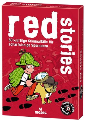 Alle Details zum Brettspiel Black Stories Junior: Red Stories und ähnlichen Spielen
