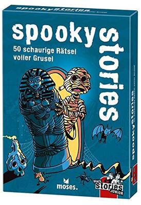 Alle Details zum Brettspiel Black Stories Junior: Spooky Stories und ähnlichen Spielen