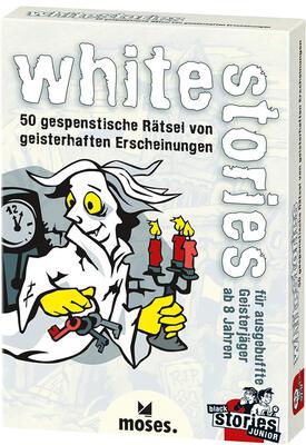 Alle Details zum Brettspiel Black Stories Junior: White Stories und ähnlichen Spielen