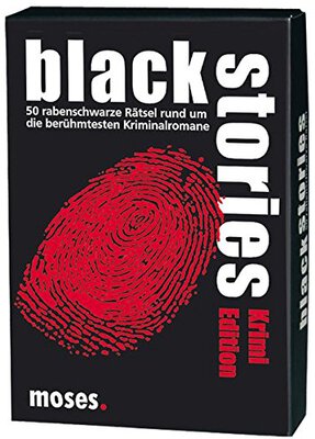 Alle Details zum Brettspiel Black Stories Krimi Edition und ähnlichen Spielen