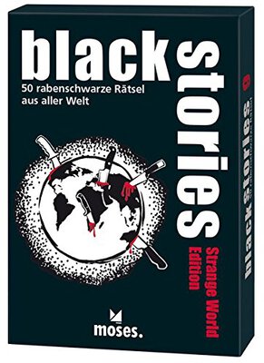 Alle Details zum Brettspiel Black Stories: Strange World Edition und ähnlichen Spielen
