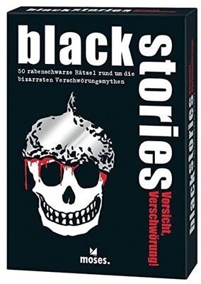 Alle Details zum Brettspiel Black Stories: Vorsicht, Verschwörung! und ähnlichen Spielen