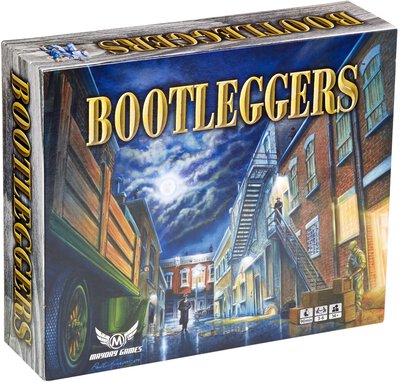 Alle Details zum Brettspiel Bootleggers und ähnlichen Spielen