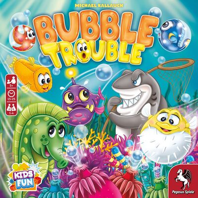 Alle Details zum Brettspiel Bubble Trouble und ähnlichen Spielen