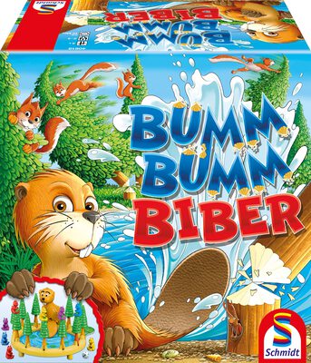 Alle Details zum Brettspiel Bumm Bumm Biber und ähnlichen Spielen
