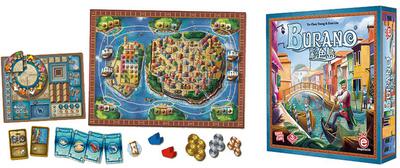 Alle Details zum Brettspiel Burano und ähnlichen Spielen