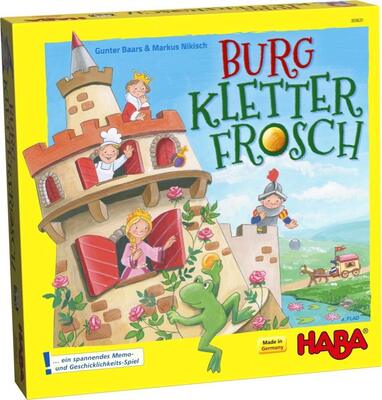 Alle Details zum Brettspiel Burg Kletterfrosch und ähnlichen Spielen