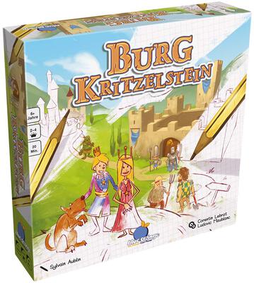 Alle Details zum Brettspiel Burg Kritzelstein und ähnlichen Spielen